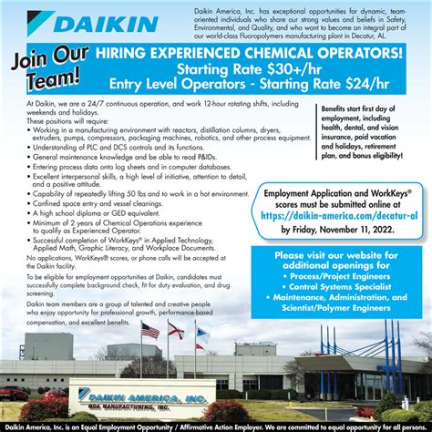 Daikin Is Hiring Join Our Team