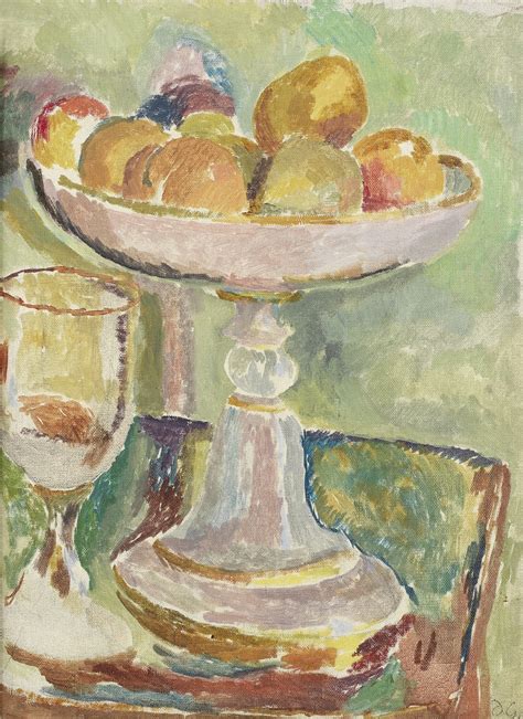 Duncan Grant Still Life With Compotier And Glass 1916 17 C Piano
