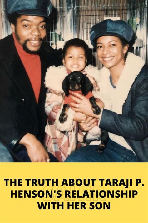 The Truth About Taraji P Henson S Relationship With Her Son Artofit