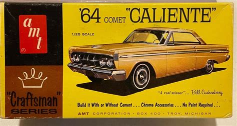 Amtmodel King 1964 Mercury Comet Caliente Car Kit News And Reviews