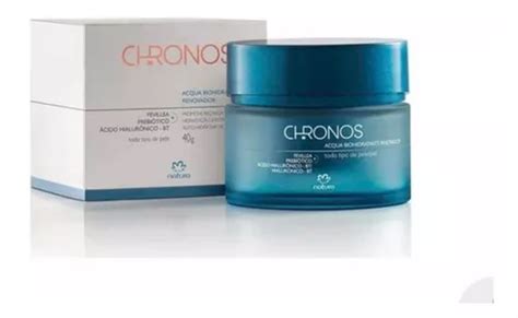 Crema Acqua Biohidratante Renovador Natura Chronos día noche para todo