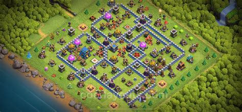 Best Anti Stars Base Th With Link Town Hall Level Base