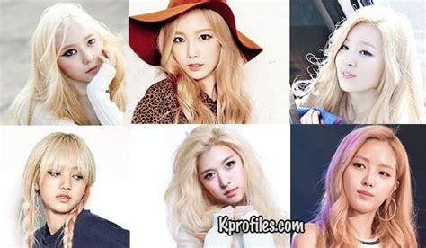 Who rocks blonde hair? (Kpop female edition) (Updated!) - Kpop Profiles