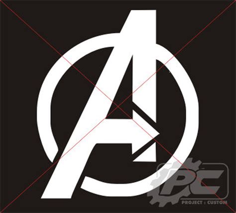 Avengers Logo Vinyl Decal / Sticker - Etsy