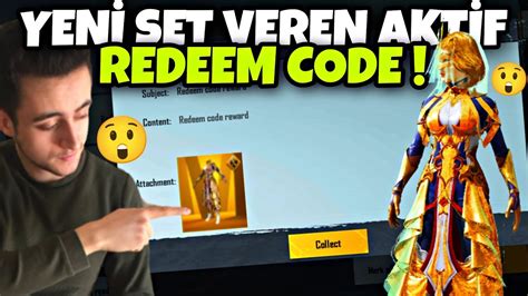 PUBG MOBİLE REDEEM CODE 2023 SET VEREN YENİ REDEEM CODELER KANITLI