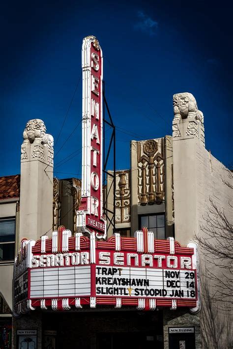 The Historic Senator Theatre Photograph by Mountain Dreams