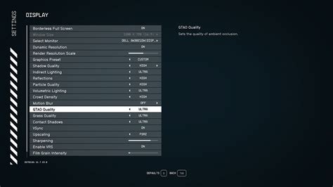 Starfield Best Settings For High FPS GameSkinny