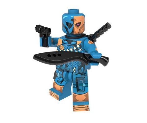 Superhero Slade Deathstroke Minifigures Compatible Lego Toy Dc Sets