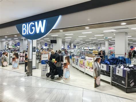 Entrance And Interiors Of Big W Retail Store Editorial Stock Photo
