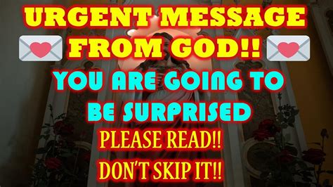 God Message For Youurgent Message From Goda Miracle Is On The Way