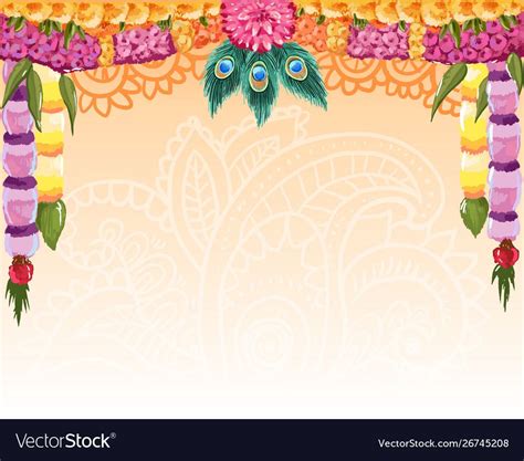 Design Of Indian Holiday Background S Template Happy Janmashtham Hindu