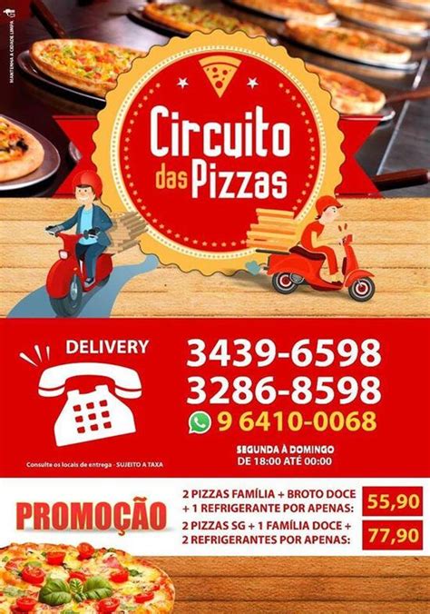 Menu At Circuito Das Pizzas Pizzeria Rio De Janeiro Freguesia