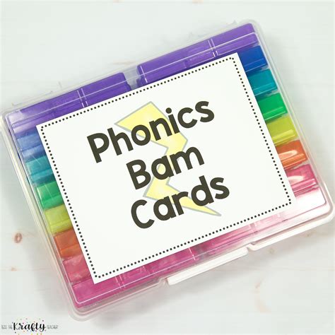 My Favorite Vowel Pattern Phonics Game - The Krafty Teacher