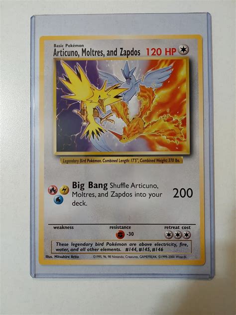 Mavin JUMBO Oversized Pokemon Promo Card Legendary Birds Articuno