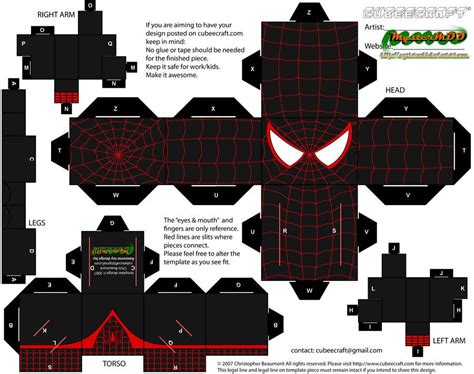 An Origami Spider Man Paper Toy With Instructions To Make It Look