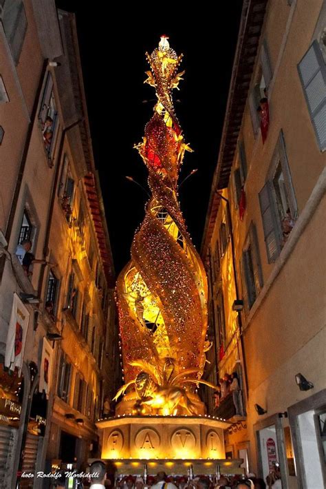 Viterbo Questa Sera Il Trasporto Della Macchina Di Santa Rosa Segui