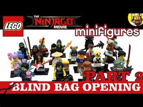 The Lego Ninjago Movie Minifigures Blind Bag Opening And Review Part