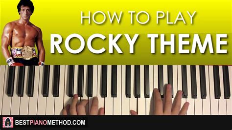 HOW TO PLAY - Rocky Balboa - Theme Song (Piano Tutorial Lesson) Accords - Chordify