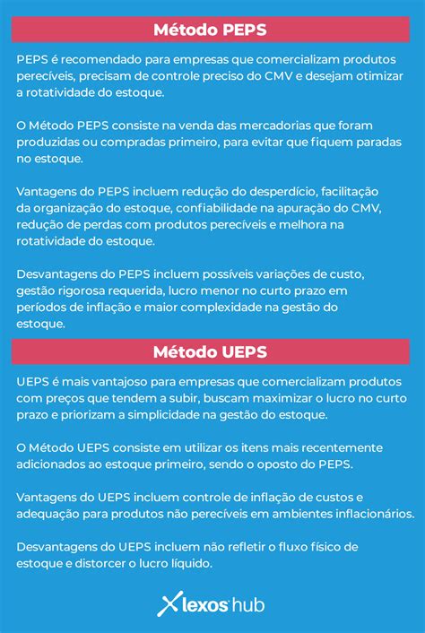 Peps E Ueps Entenda Esses M Todos De Controle De Estoque