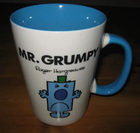 Mr Men Mr Grumpy Roger Hargreaves Large Mug £4 99 Picclick Uk