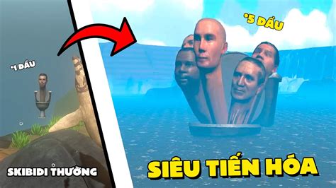 Tôi SIÊU TIẾN HÓA skibidi toilet trong video này Pobbrose Cá bố