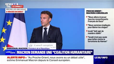 Emmanuel Macron Nous Sommes Dans Une Situation De Guerre Qui Va Durer