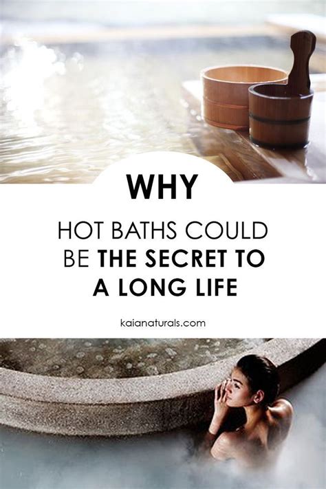 The Japanese Beauty Secret To Living Longer Kaia Naturals Hot Bath