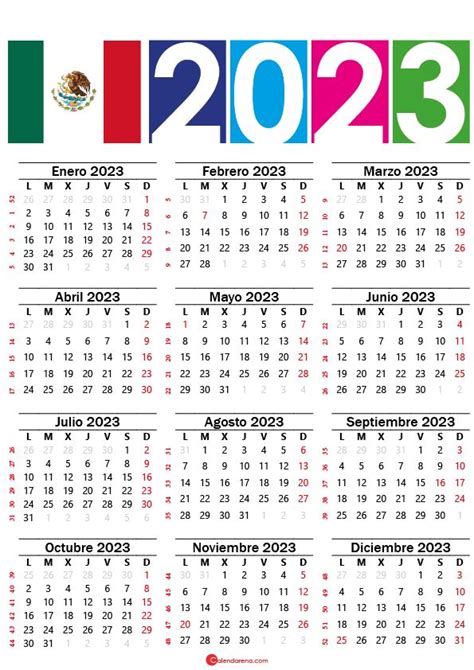 Calendario Mexico Con Festivos En Calendario Calendario