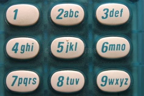 Phone Buttons Stock Image Image Of Alphabet Number Buttons 14387