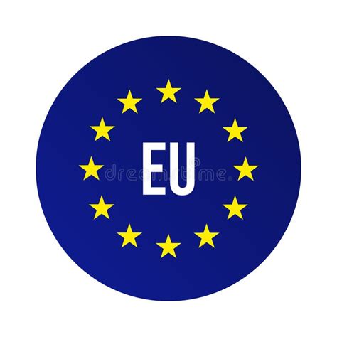 EU - European Union Logo Symbol Stock Vector - Illustration of label ...