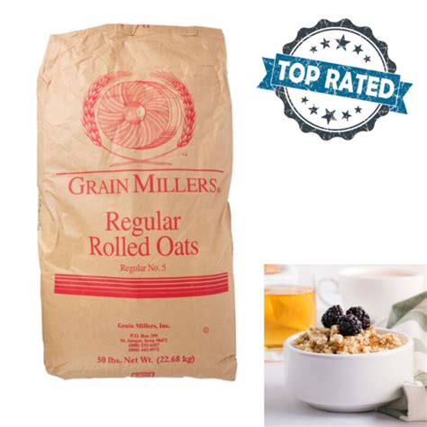 2 5 Lbs 40oz Old Fashioned Rolled Oats Non Organic Bulk Oatmeal Free Shipping Ebay