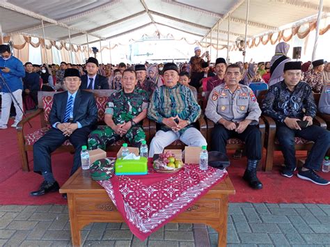 Hadiri Haflah Akhirussanah Santri Danramil Magetan Beri