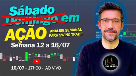 Sábado Em Ação Análise Semanal Para Swing Trade Semana 11 A 1507 Youtube