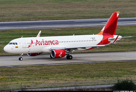 Seat Map Avianca Airbus A320