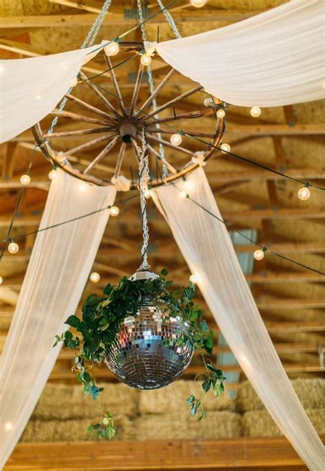 Rustic Country Wedding Ideas With Wagon Wheel Details Rustic