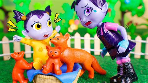 Vampirina Toy 👻 Nosy Gets Angry With Vampirina 😠🦊😱 Youtube