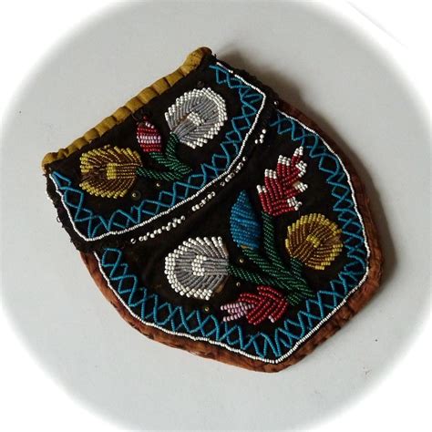 Native American Eastern Woodlands Beaded Purse From Bejewelled On Ruby Lane