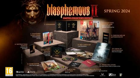 Blasphemous Ii Tendr Edici N De Coleccionista Para Nintendo Switch Y