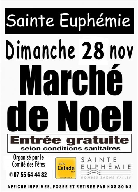 Marché de Noël de Sainte Euphémie LaserEnFolie