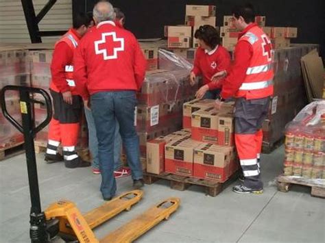 Cruz Roja reparte 36 000 kilos de alimentos que llegarán a 1 300