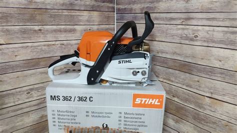 NEU STIHL MS 362 C M mit M Tronic Kettensäge Motorsäge mit 50 cm 1x