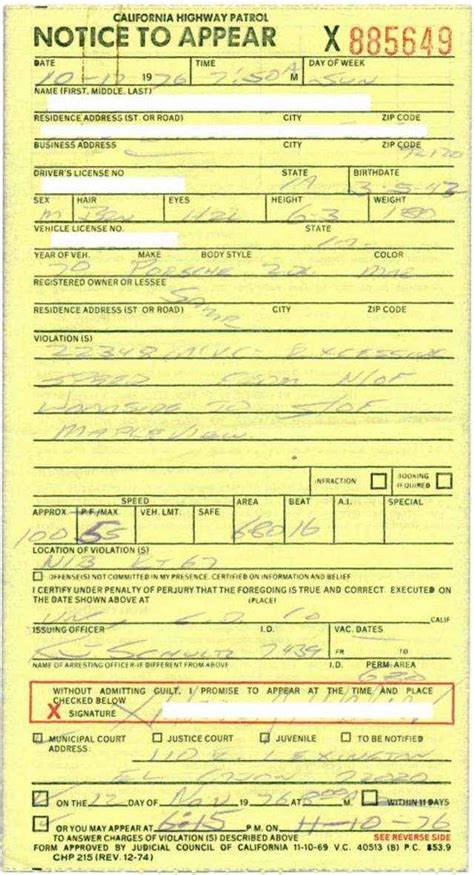 Download Speeding Ticket Template Free Patientblogs