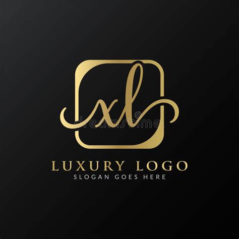 Creative Letter Xl Logo Design Vector Template Initial Luxury Letter