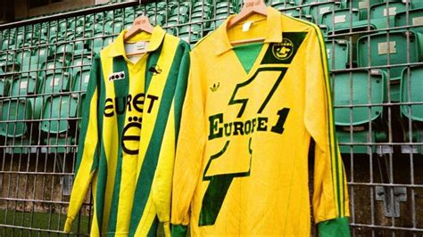 Le Fc Nantes D Voile Une Collection De Maillots Vintage