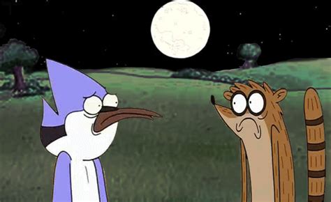 Regular Show Rigby And Mordecai Kiss