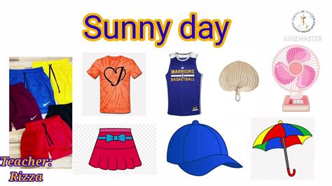 4th Quarter 6th Week Science Things To Wear And Use On Sunny And Rainy Days Youtube