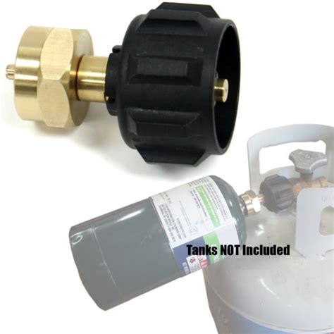 Propane Cylinders Refill Adapter fills 1 lb with 20 lb Propane Tank QCC ...