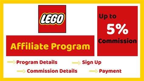 Lego Affiliate Program Earn Money From Lego Youtube