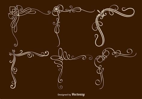 Scrollwork corner vectors 100557 Vector Art at Vecteezy