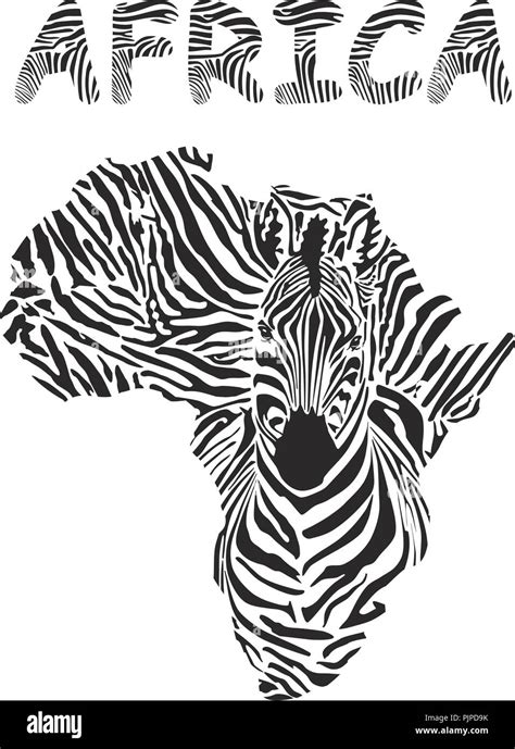 Zebras In Africa Map